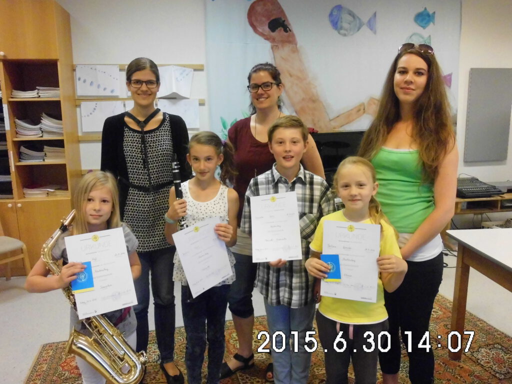 Juniorprüfungen 2015