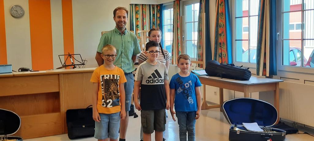 Vorspielstunde der Klasse Mathias Hobel