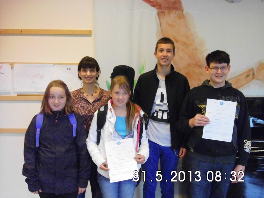 Musikschulprüfungen 2013
