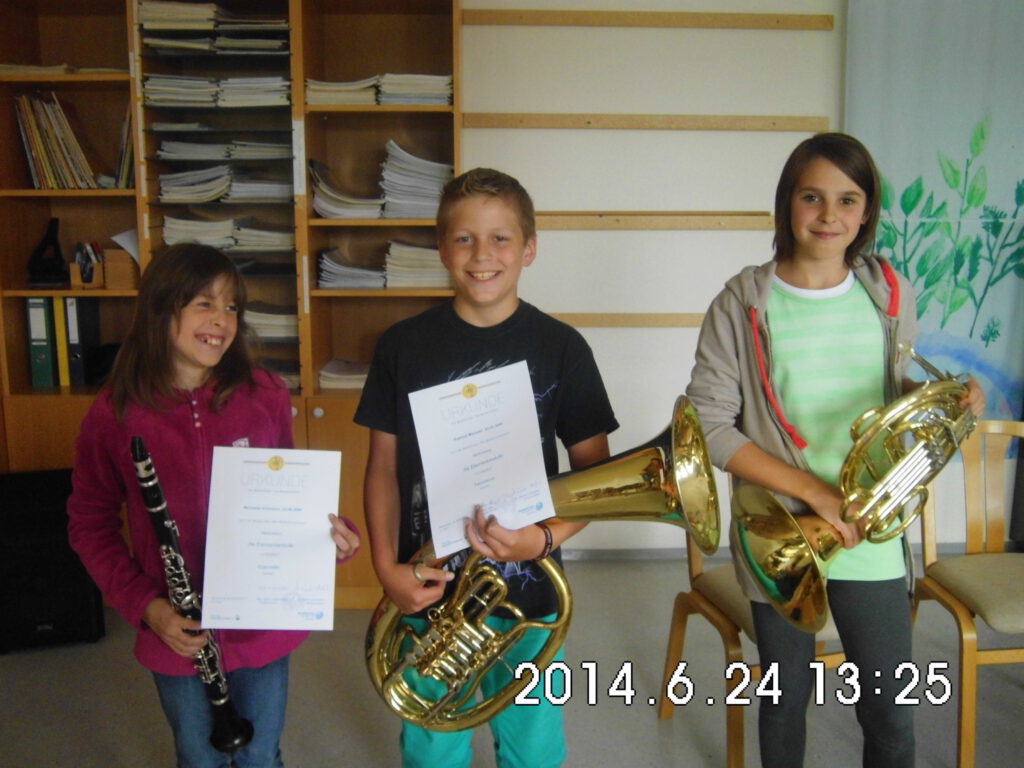 Juniorprüfung 2014