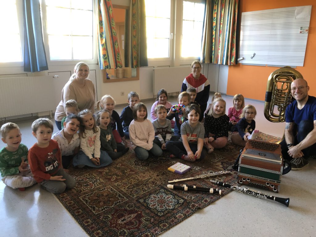 Besuch vom Kindergarten Martinsberg