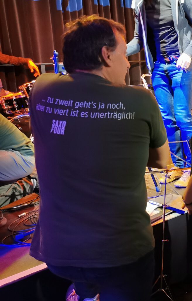 Konzertbesuch Saxofour