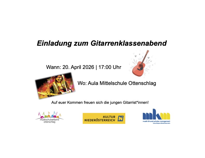 Gitarrenklassenabend