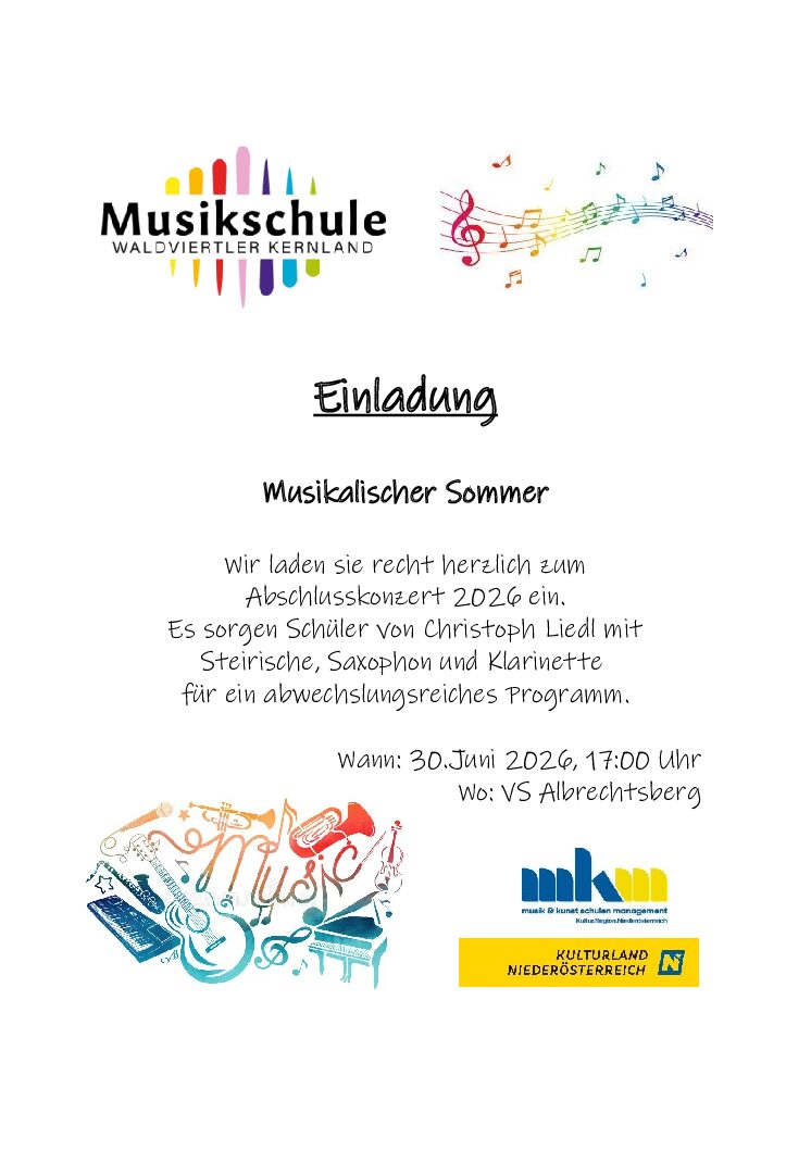 Musikalischer Sommer
