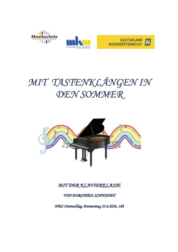 Mit Tastenklängen in den Sommer