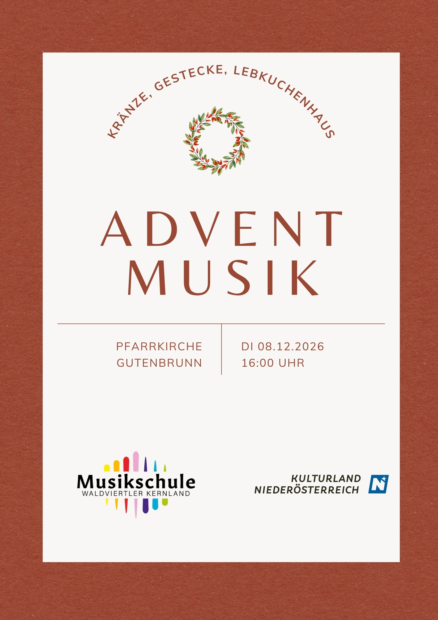 Konzert in der Pfarrkirche Gutenbrunn