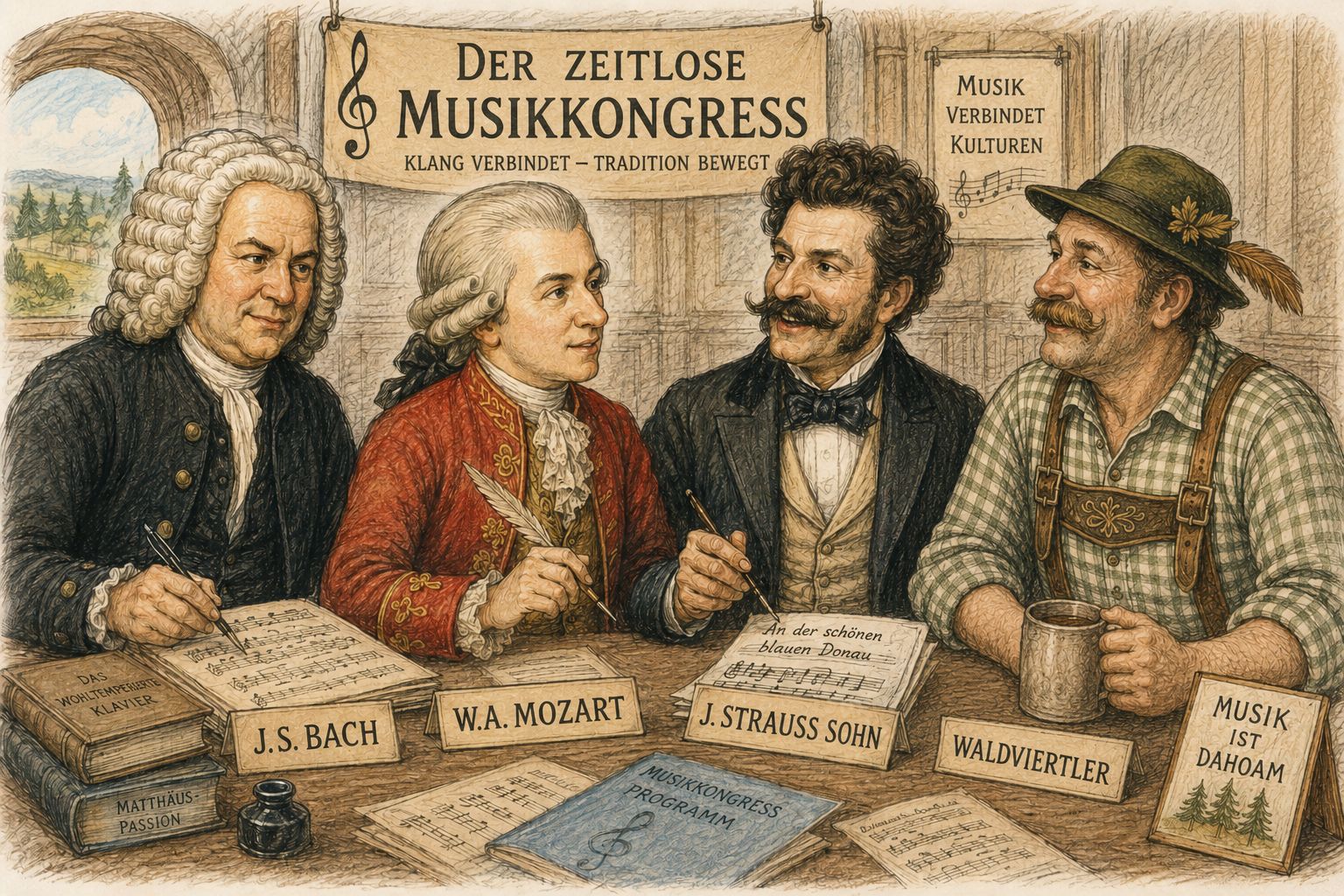 "Der zeitlose Kongress" - Musiktheater