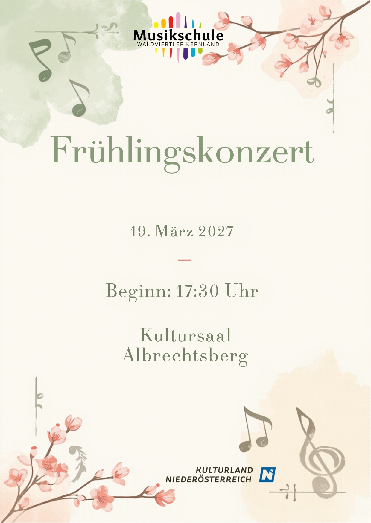 Frühlingskonzert in Albrechtsberg